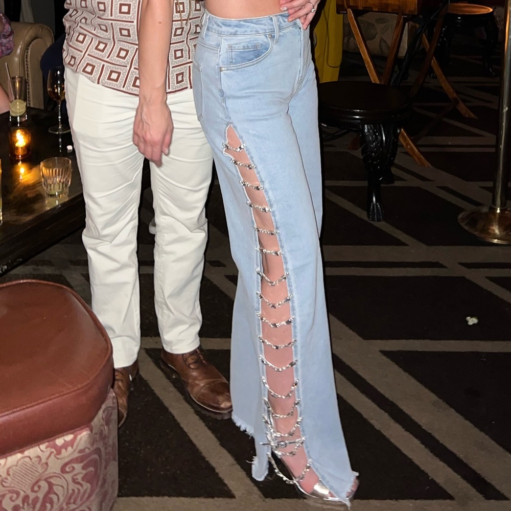 Akira Rhinestone Jeans